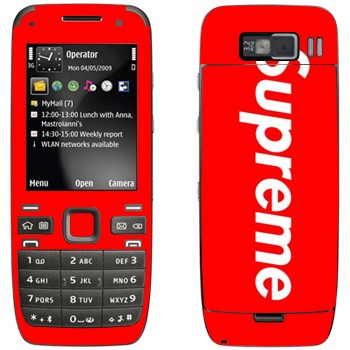   «Supreme   »   Nokia E52