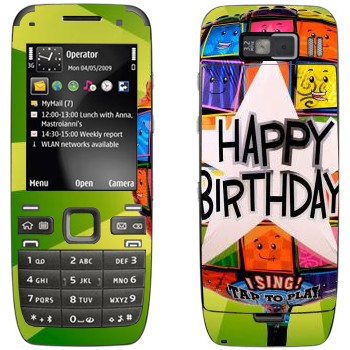  «  Happy birthday»   Nokia E52