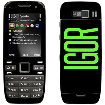   «Igor»   Nokia E52