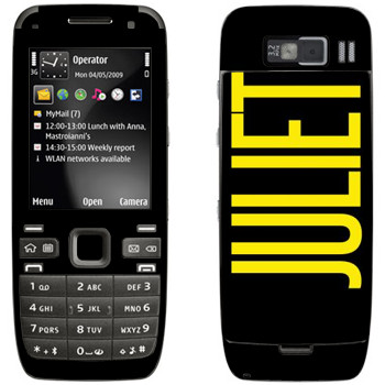   «Juliet»   Nokia E52