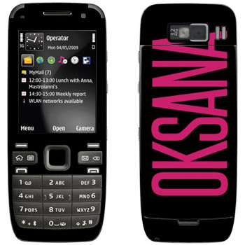   «Oksana»   Nokia E52
