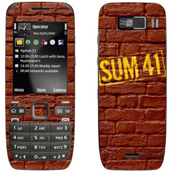   «- Sum 41»   Nokia E52