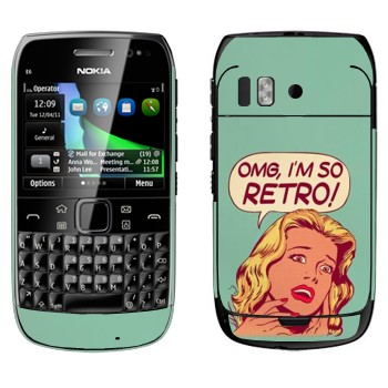   «OMG I'm So retro»   Nokia E6-00