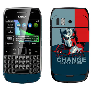   « : Change into a truck»   Nokia E6-00