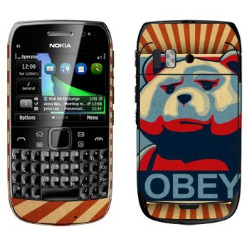   «  - OBEY»   Nokia E6-00