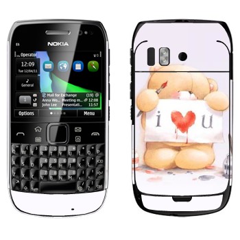   «  - I love You»   Nokia E6-00