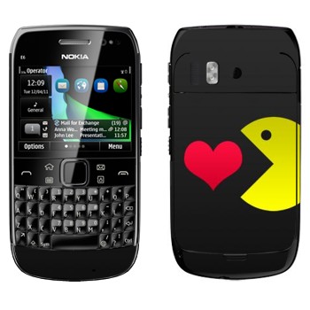   «I love Pacman»   Nokia E6-00