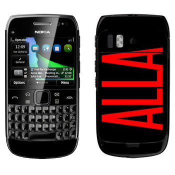   «Alla»   Nokia E6-00