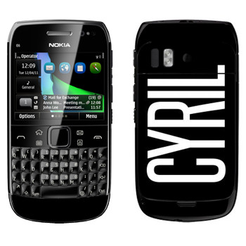   «Cyril»   Nokia E6-00