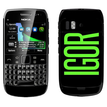   «Igor»   Nokia E6-00