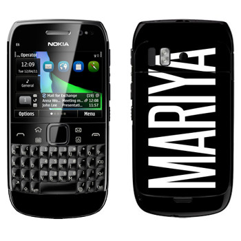   «Mariya»   Nokia E6-00