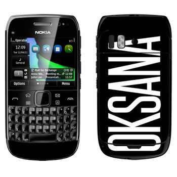   «Oksana»   Nokia E6-00