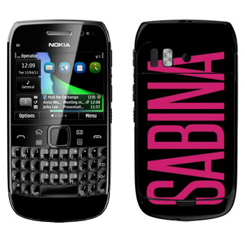   «Sabina»   Nokia E6-00