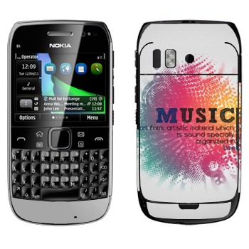   « Music   »   Nokia E6-00