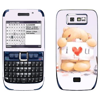   «  - I love You»   Nokia E63