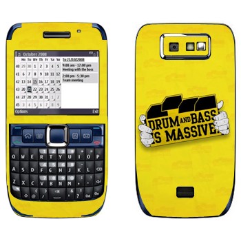   «Drum and Bass IS MASSIVE»   Nokia E63