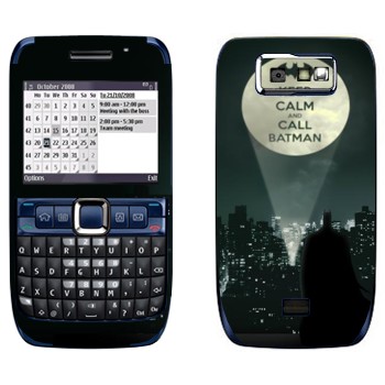   «Keep calm and call Batman»   Nokia E63