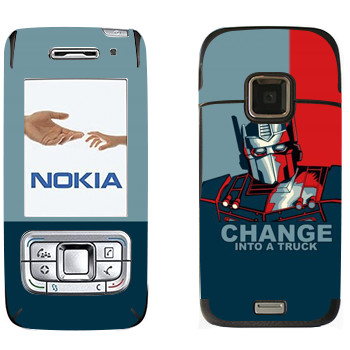   « : Change into a truck»   Nokia E65