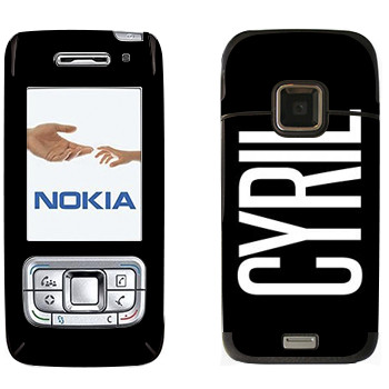   «Cyril»   Nokia E65