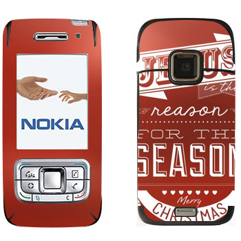   «Jesus is the reason for the season»   Nokia E65