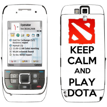   «Keep calm and Play DOTA»   Nokia E66