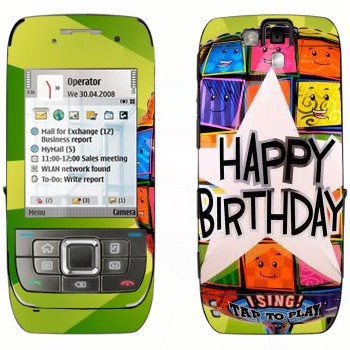   «  Happy birthday»   Nokia E66