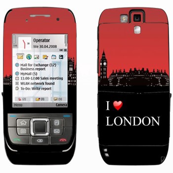   «I love London»   Nokia E66