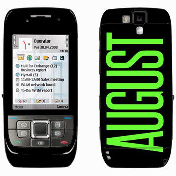   «August»   Nokia E66