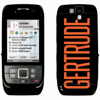   «Gertrude»   Nokia E66