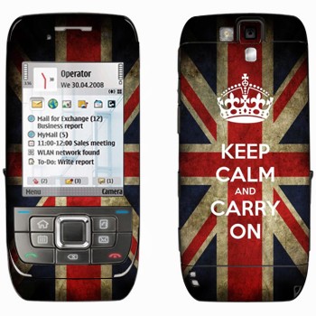   «Keep calm and carry on»   Nokia E66
