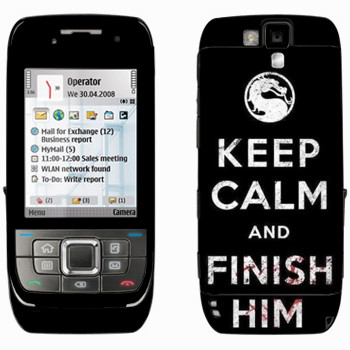   «Keep calm and Finish him Mortal Kombat»   Nokia E66
