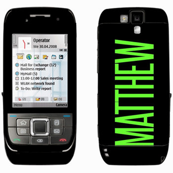  «Matthew»   Nokia E66