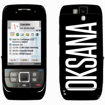   «Oksana»   Nokia E66