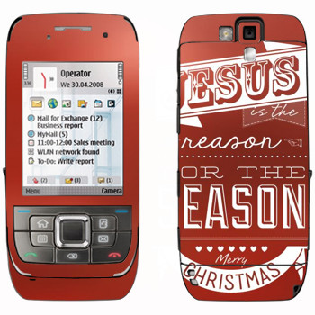   «Jesus is the reason for the season»   Nokia E66