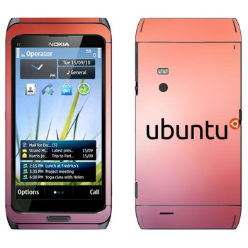   «Ubuntu»   Nokia E7-00