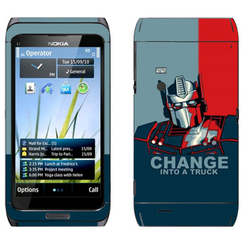   « : Change into a truck»   Nokia E7-00