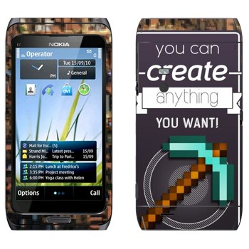   «  Minecraft»   Nokia E7-00