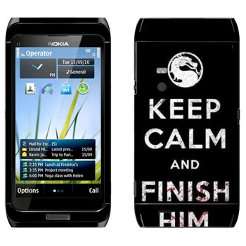   «Keep calm and Finish him Mortal Kombat»   Nokia E7-00