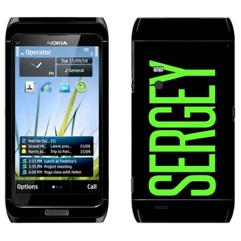   «Sergey»   Nokia E7-00