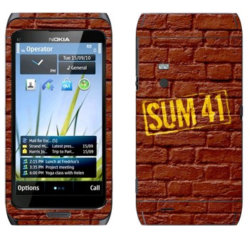   «- Sum 41»   Nokia E7-00