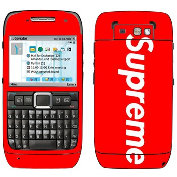   «Supreme   »   Nokia E71