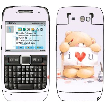   «  - I love You»   Nokia E71