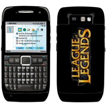   «League of Legends  »   Nokia E71