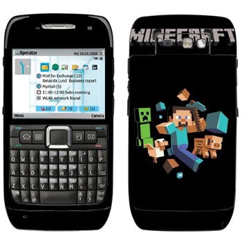   «Minecraft»   Nokia E71