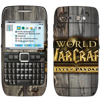   «World of Warcraft : Mists Pandaria »   Nokia E71