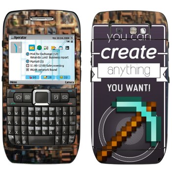   «  Minecraft»   Nokia E71