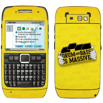   «Drum and Bass IS MASSIVE»   Nokia E71