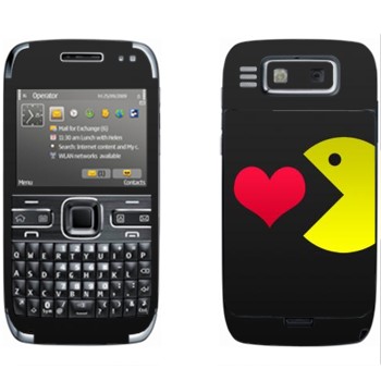   «I love Pacman»   Nokia E72