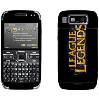   «League of Legends  »   Nokia E72