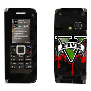   «GTA 5 - logo blood»   Nokia E90